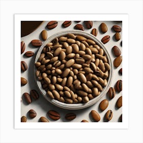 Coffee Beans 288 Art Print