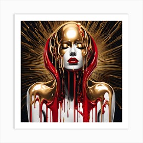 Sex And Gold Art Print