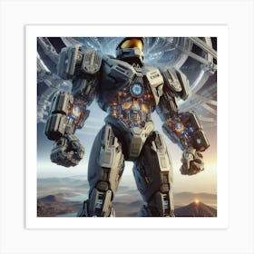 Halo 8 8 Art Print