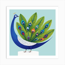 Peacock 11 Art Print