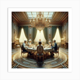 Dining Room Art Print