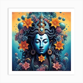 Lord Ganesha 3 Art Print