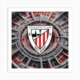 Athletic Club Bilbao Logo Wall Art 5 Art Print