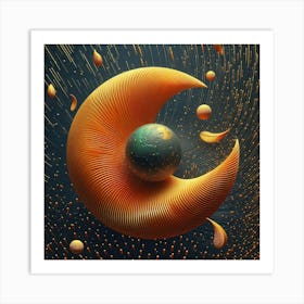 Abstract 3d Art Print