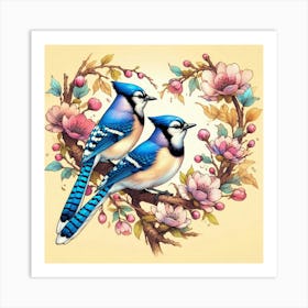 Blue Jays Art Print