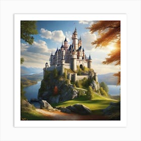 Cinderella Castle 12 Art Print