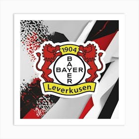 Bayer 04 Leverkusen Logo Wall Art 14 Art Print