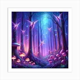 Fairy Forest 8 Art Print