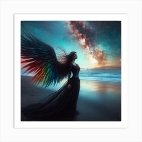 Angel Wings 5 Art Print