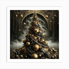 Christmas Tree 40 Art Print