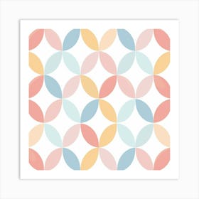 Abstract Circles Art Print