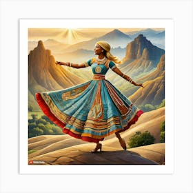 Firefly While We Don T Have Direct Evidence Of How Females Danced In The Indus Valley Civilization, (3) Art Print