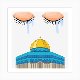 Dome Of The Rock Art Print