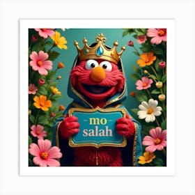 ElmoElmo Sesame Street Art Print