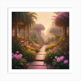 Zen Garden Art Print