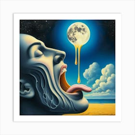 'The Moon' Art Print