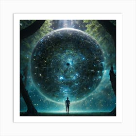 Sphere Of Light 3 Art Print