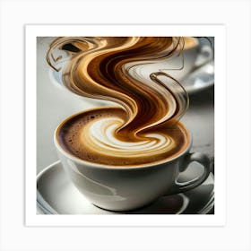 Latte Art 71 Art Print