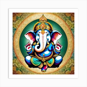Ganesha 7 Art Print