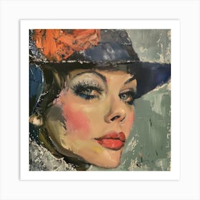 French Glamour 1960's French Chic Series Art Print