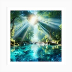 Ethereal Forest 2 Art Print