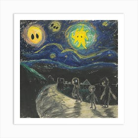 Starry Night Art Print