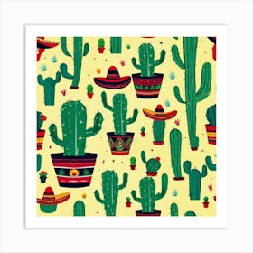 Mexican Cactus 62 Art Print