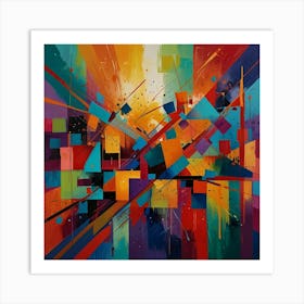 Abstract Painting 367 Art Print