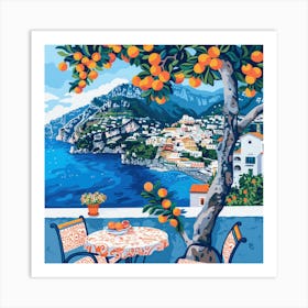 Fragrances of the Amalfi Coast Series Art Print