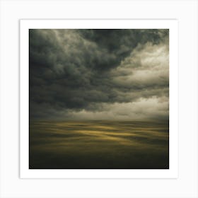 Stormy Sky Art Print