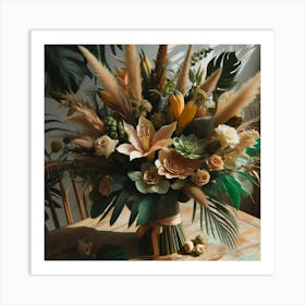 Jungle Bouquet 7 Art Print