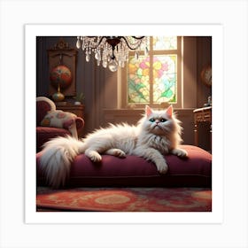 Secret Life Of Cats Art Print