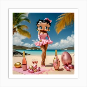 Betty BoopEster Art Print