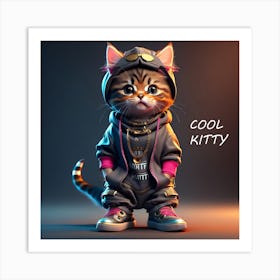 Kitty Cat Art Print