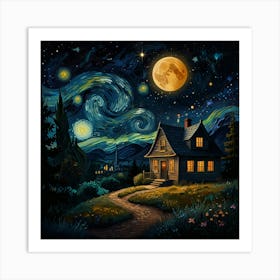 Starry Night 13 Art Print