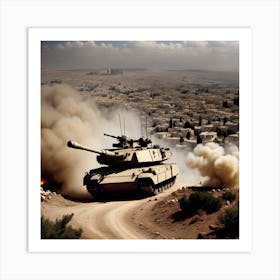 M1a2 Tank 2 Art Print