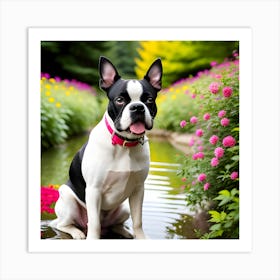 Boston Terrier 65 Art Print