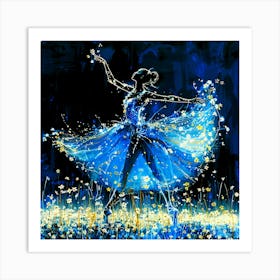 Ethereal Essence - Ballerina Magical Art Print