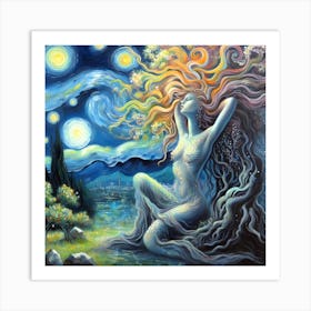 Starry Night 2 Art Print