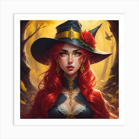 Witch 3 Art Print