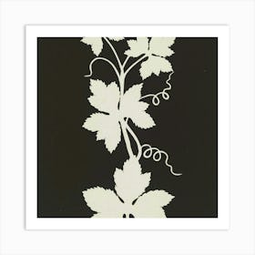 Vines And Leaves Art Print