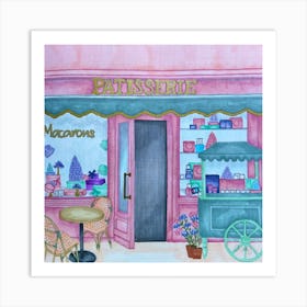 Patisserie Art Print