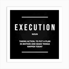 Execution Art Print