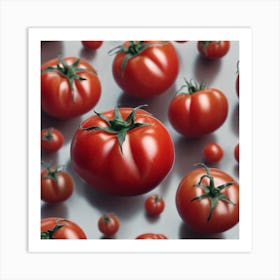 Red Tomatoes 13 Art Print