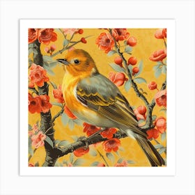 Chinese Robin Art Print