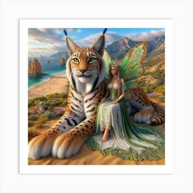 Fairy Lynx  Art Print