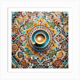 Mosaic Coffee Table 2 Art Print