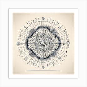 Mandala Art Print