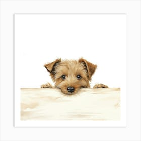 Terrier Puppy 1 Art Print