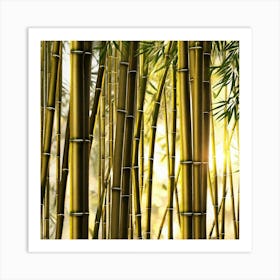 Bamboo Forest 4 Art Print